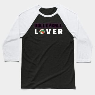 Volleyball Lover Baseball T-Shirt